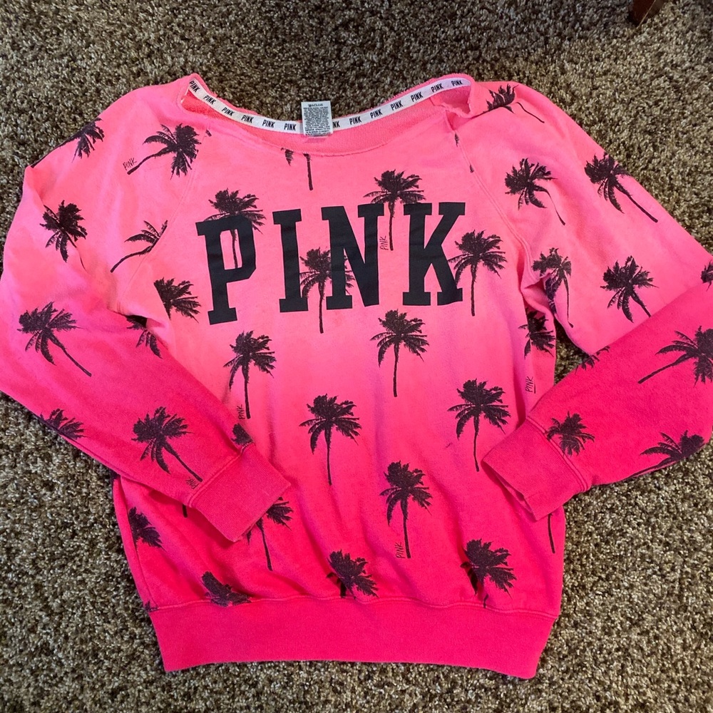Crew Neck PINK Sweatshirt